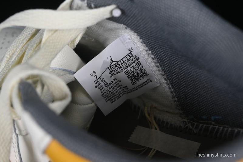 Nike Air Jordan 1 Low AJ1 Mismatched Swoosh Casual Sneakers - HV4511-133