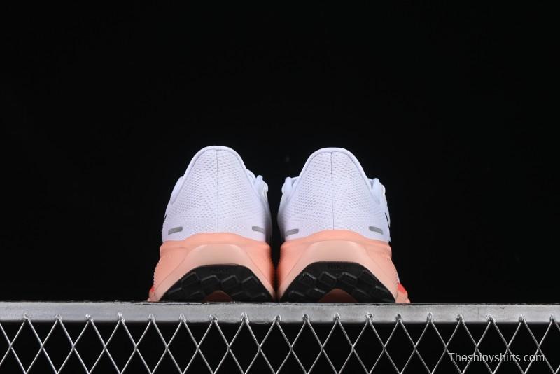 Nike Air Zoom Running Shoes - White/Coral Gradient