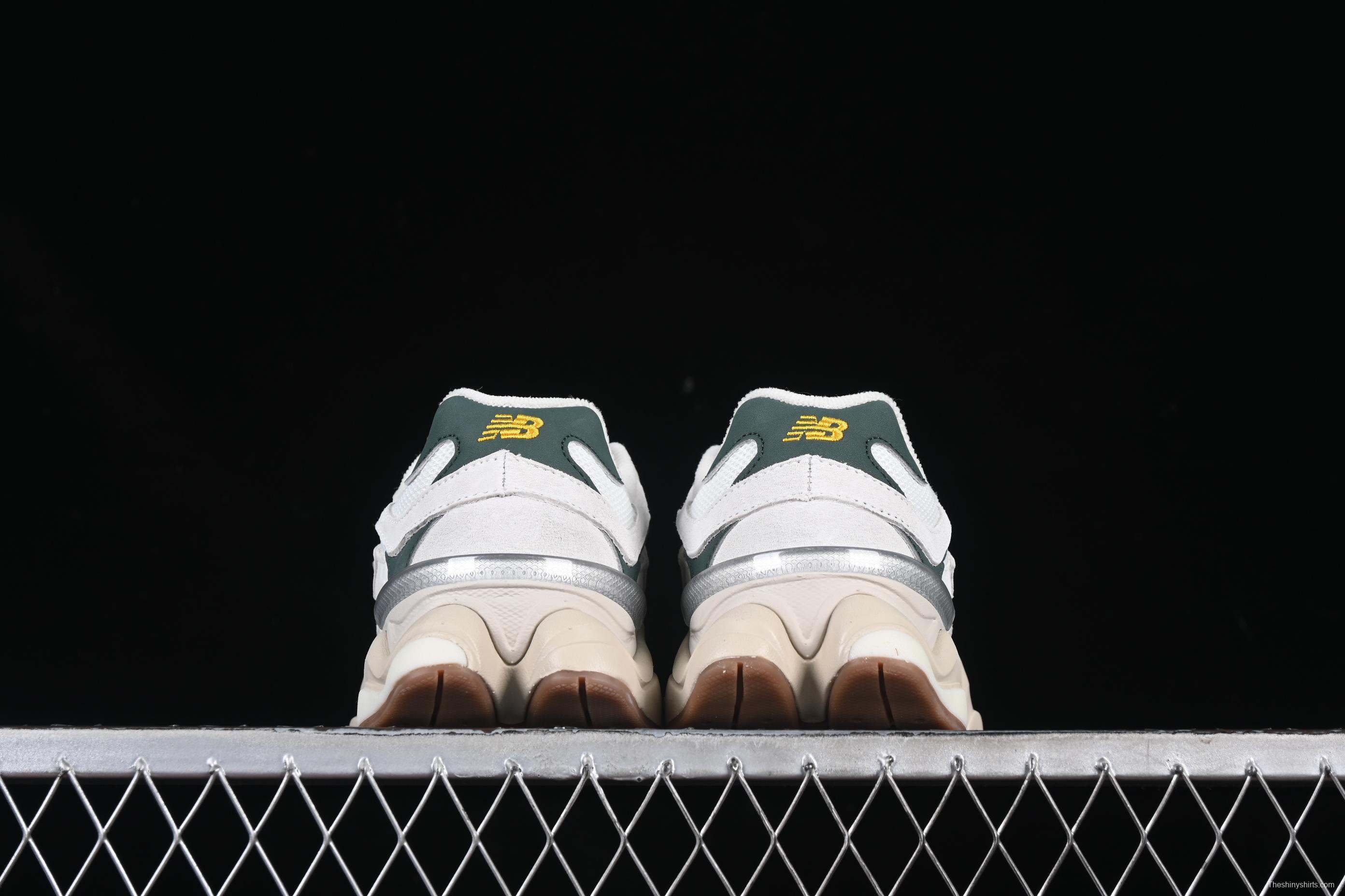 New Balance NB9060 Series Retro Casual Running Shoes with ABZORB Cushioning - U9060AGG