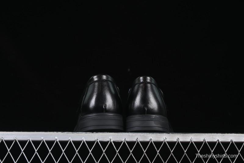 ECCO London Collection Slip-On Business Men's Leather Shoes with Wide Toe Box and Cushioned Sole - 61160801001