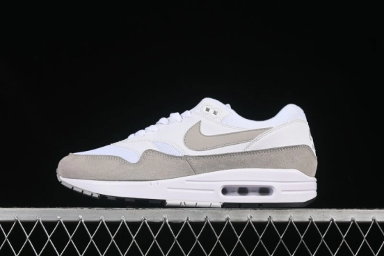 Nike Air Max 1 Retro Running Shoes with Half-Sole Air Cushion - AH8145-110