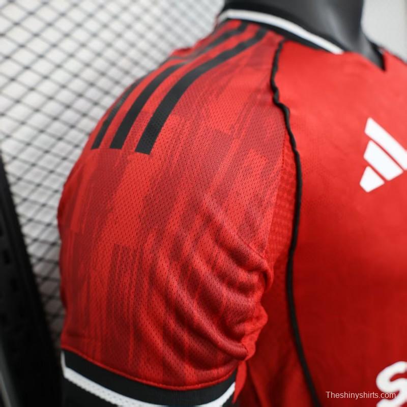 Player Version 25/26 Manchester United Home Jersey