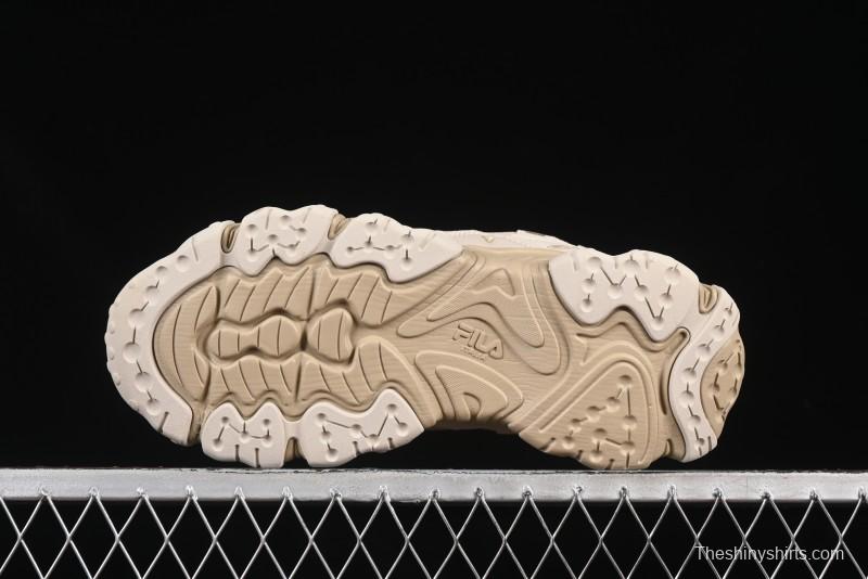 Fila Heritage Fluid Cat Paw 5.0 Retro Dad Shoes with Lace-Up Design - F12M412105FOS