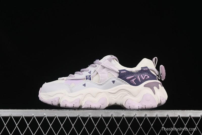 Fila Heritage Fluid Cat Paw 5.0 Vintage Lace-Up Dad Shoes - F12W432101AGO