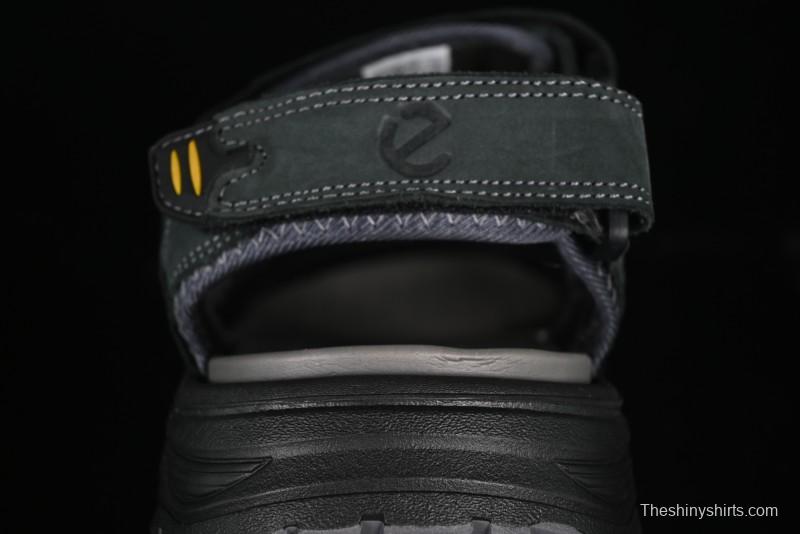 ECCO Off Trail Series Sporty Casual Sandals with Adjustable Hook-and-Loop Closure - 63251701002