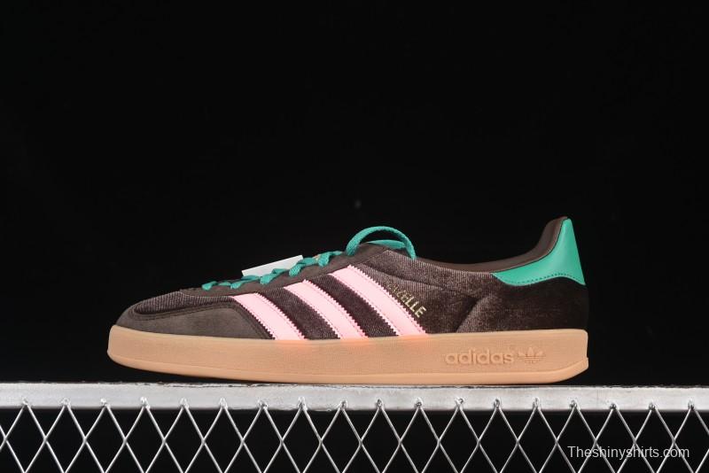Adidas Originals Gazelle Indoor JI2714 Retro Casual Anti-Slip Wear-Resistant Low-Top Sneakers - JI2714