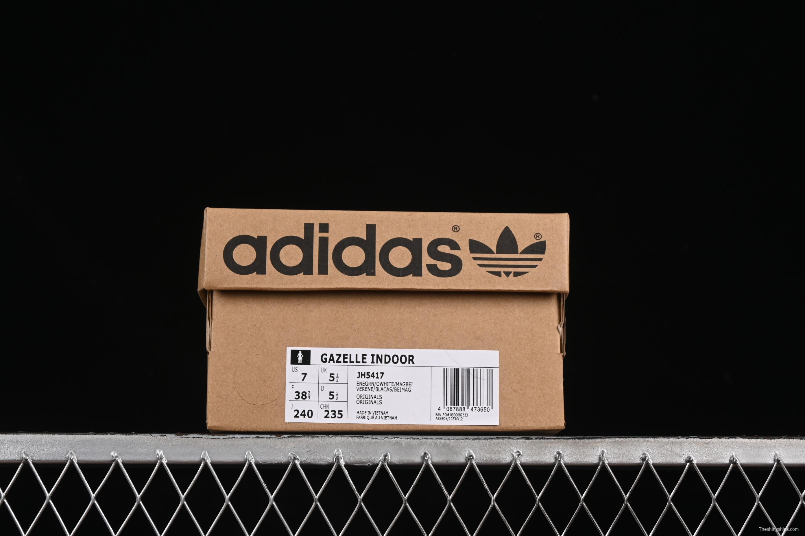 Adidas Originals Gazelle Indoor Retro Casual Sneakers with Anti-Slip and Durable Design - JH5417