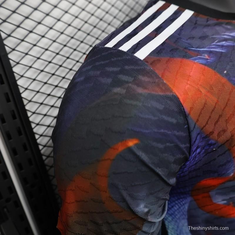 Player Version 2025 Japan Purple with Anime NAZHAI Graphic Jersey