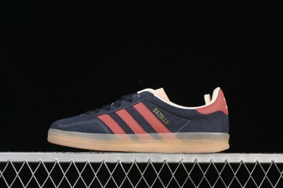 Adidas Originals Gazelle Indoor Retro Casual Slip-Resistant Wear-Resistant Low-Top Skate Shoes - JH5404