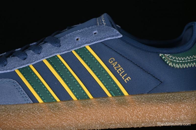 Adidas Originals Gazelle S By JR5408 Clot Collaboration Platform Casual Slip-Resistant Wear-Resistant Low-Top Sneakers