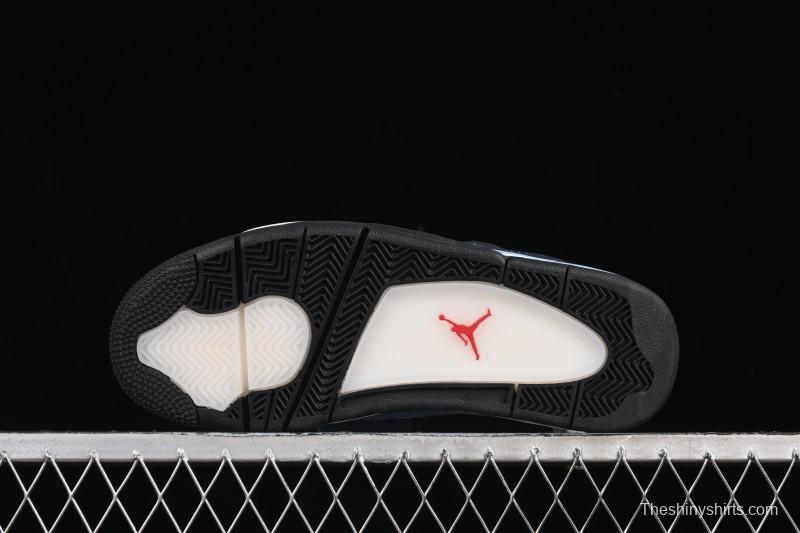 Nike Travis Scott Cactus Jack x Air Jordan 4 Retro AJ4 Collaboration Suede Blue - 308497-406