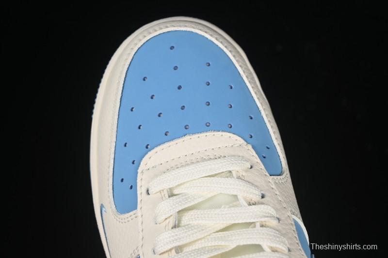 Nike Air Force 1 '07 Low Gucci Collaboration Ice Blue Low-Top Casual Sneakers - DF0188-067