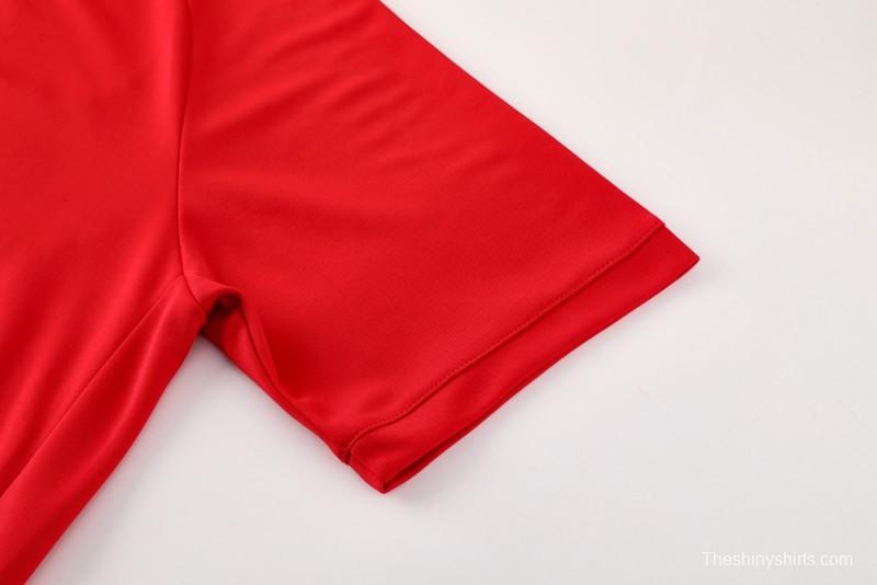 25/26 Nike Red Short Sleeve Jersey+Shorts