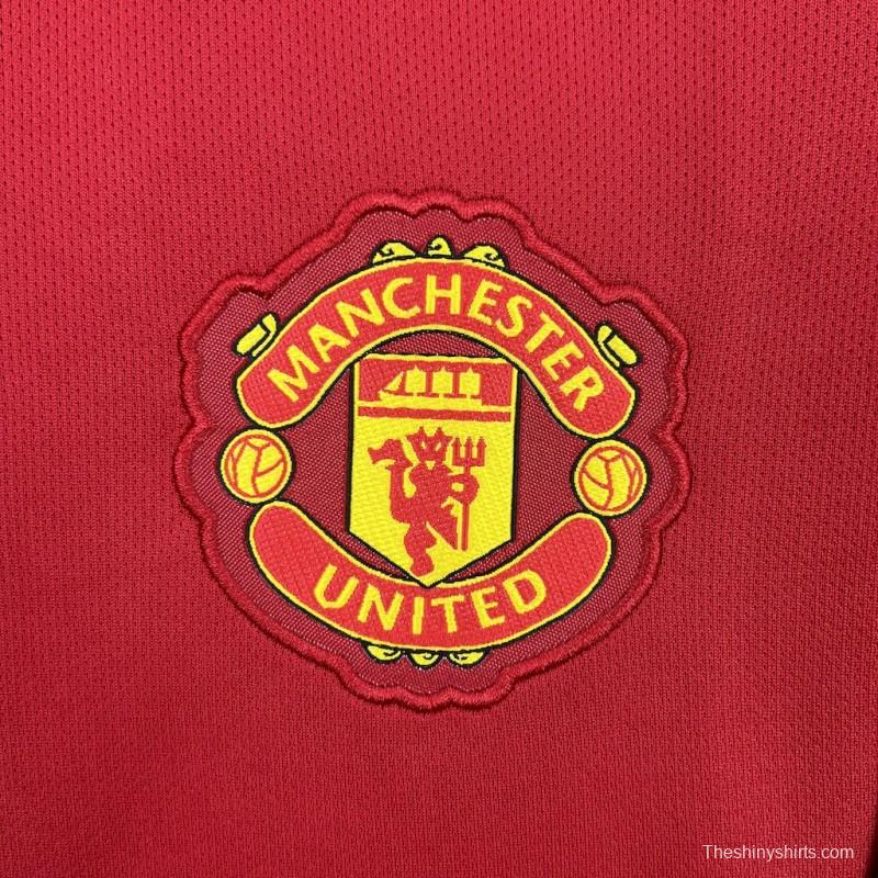 2025/26 Manchester United Home Women Jersey