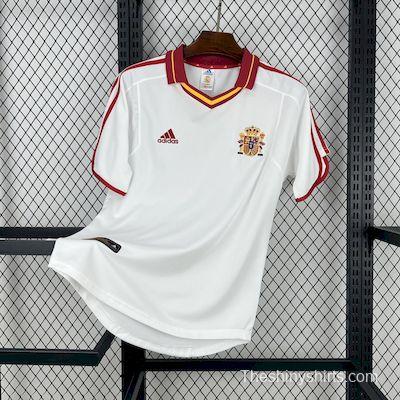 Retro 1998 Spain Away Jersey