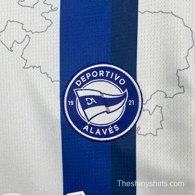 2025/26 Deportivo Alaves Home Jersey