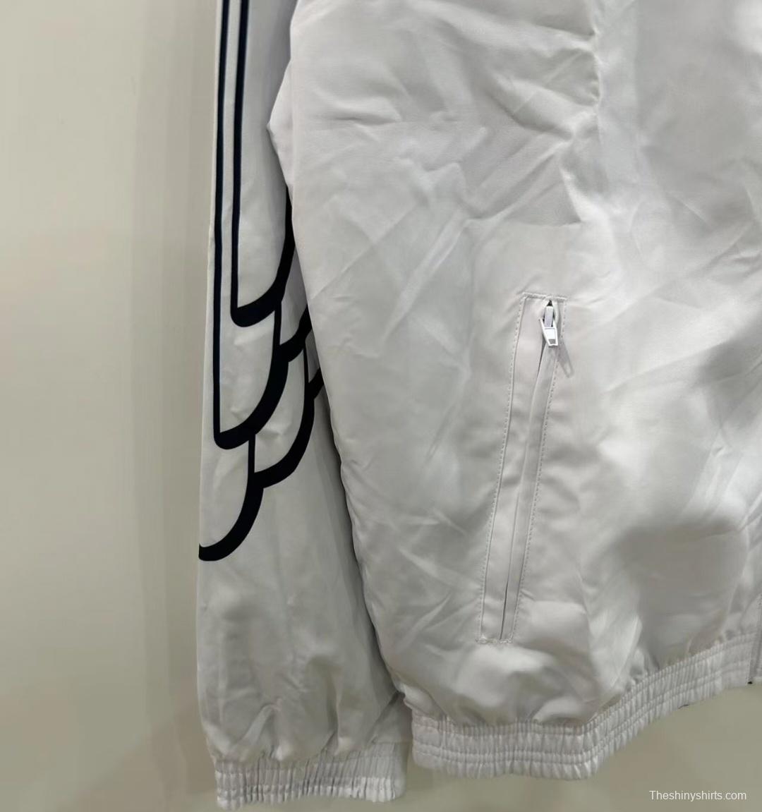 25/26 PSG Reversible White/Navy  Windbreaker