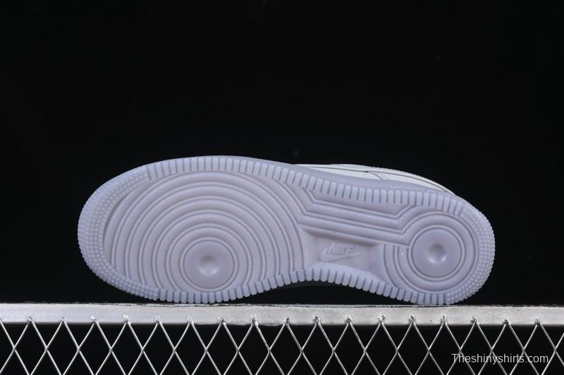 Nike Air Force 1'07 Low Casual Sneakers with Full-Length Air Cushion - CJ9179-002