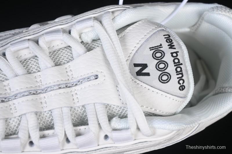 New Balance 1000 Series Retro Dad Style Low-Top Casual Running Shoes - M1000BW