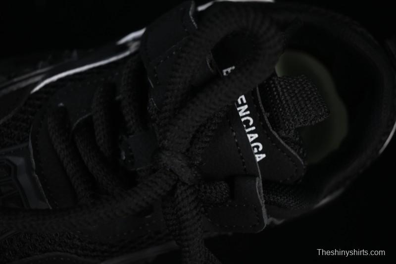 Balenciaga Non-Slip Wear-Resistant Casual Kids Shoes Black