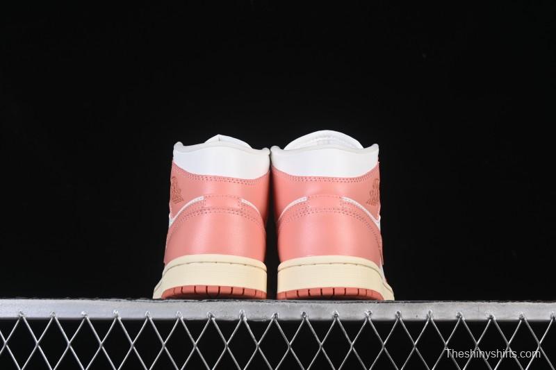 Nike Air Jordan 1 Mid AJ1 Orange Sunshine - DQ8426-180