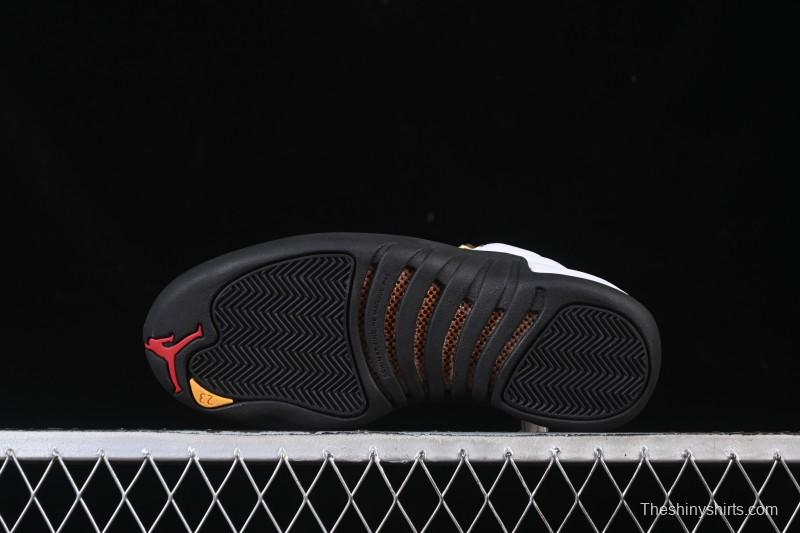 Nike Air Jordan 12 Retro Taxi Gold Buckle - 153265-117