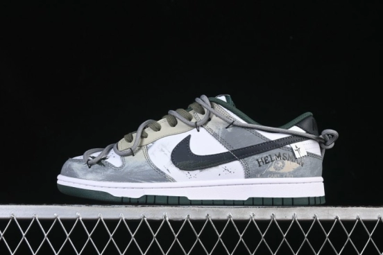 Nike SB Dunk Low Anniversary Custom Low-Top Casual Skate Shoes - DV0833-111