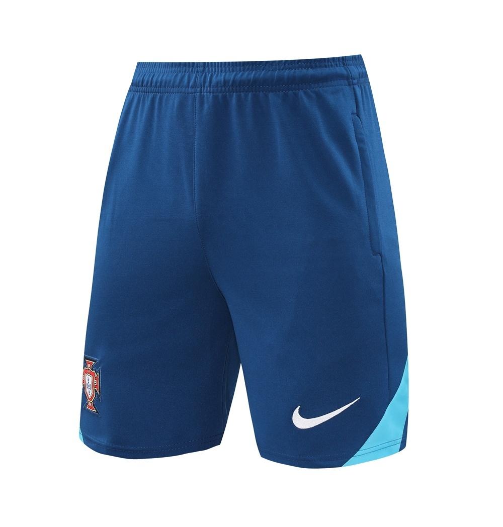 2025 Portugal Royal Blue Short Sleeve+Soccer Shorts