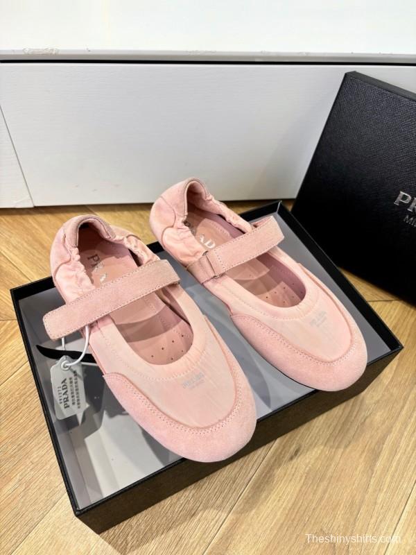 Prada 2025 SS Metal Toe Thin Sole Training Shoes Casual Shoes - LY00260