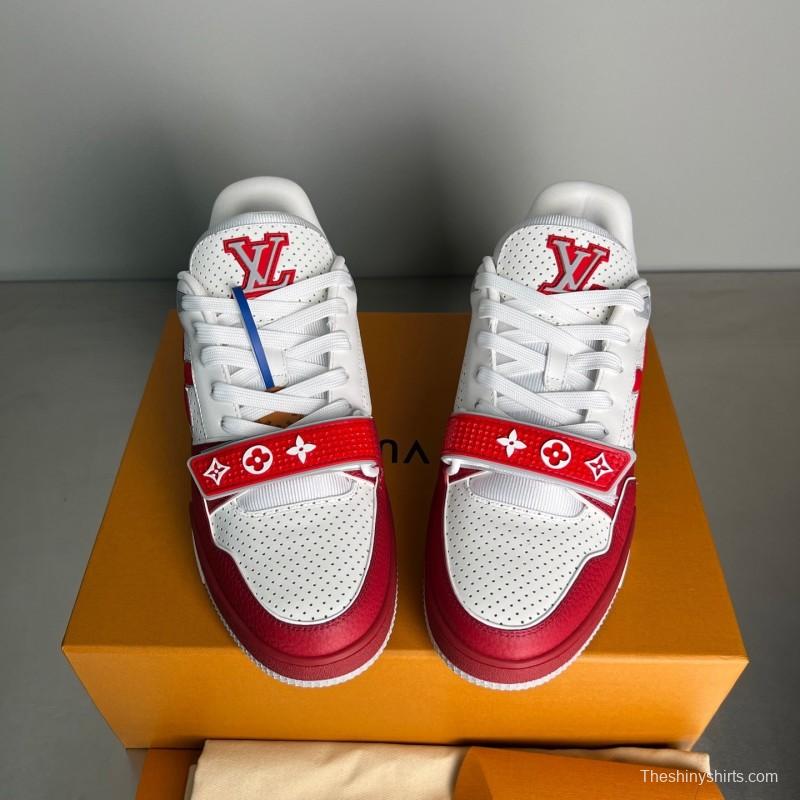 Lv 2025 Spring Summer Collection Premium Replica Signature Logo Sneakers - YC