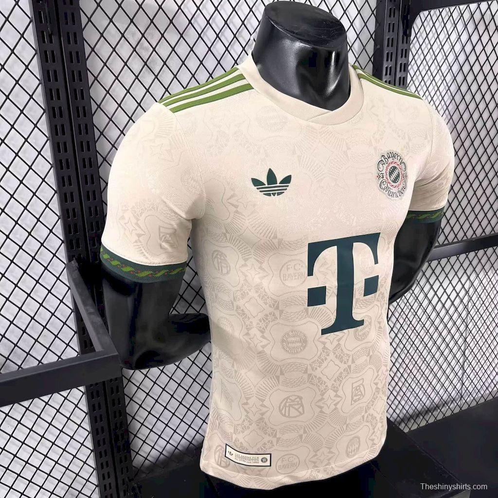 2025/26 Player Version Mens Bayern Munich Oktoberfest Jersey