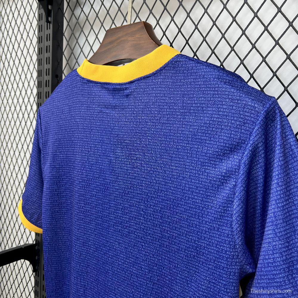 2000/01 Retro Deportivo Alaves Champions League Final Jersey