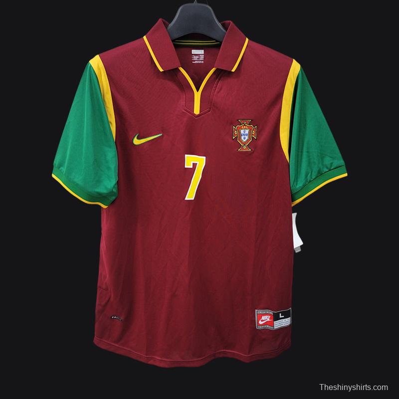 Retro 1999 Portugal Home Jersey