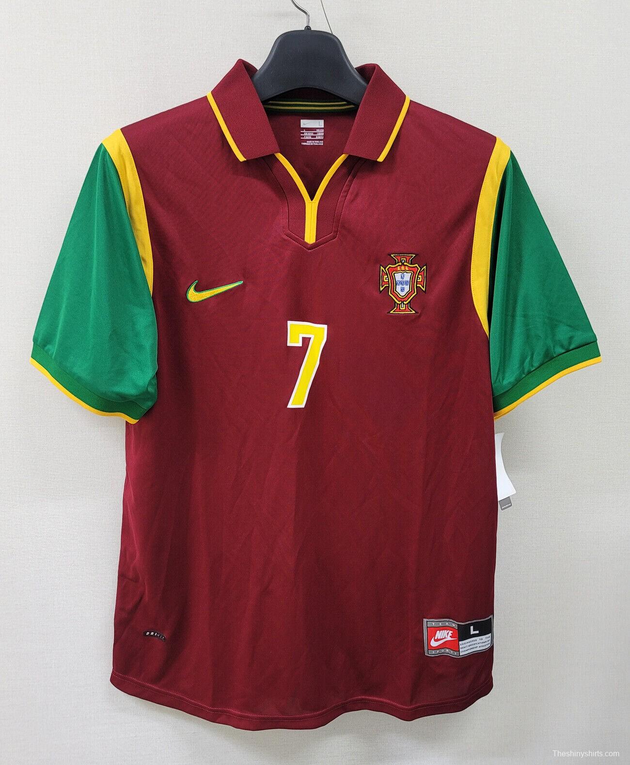 Retro 1999 Portugal Home Jersey