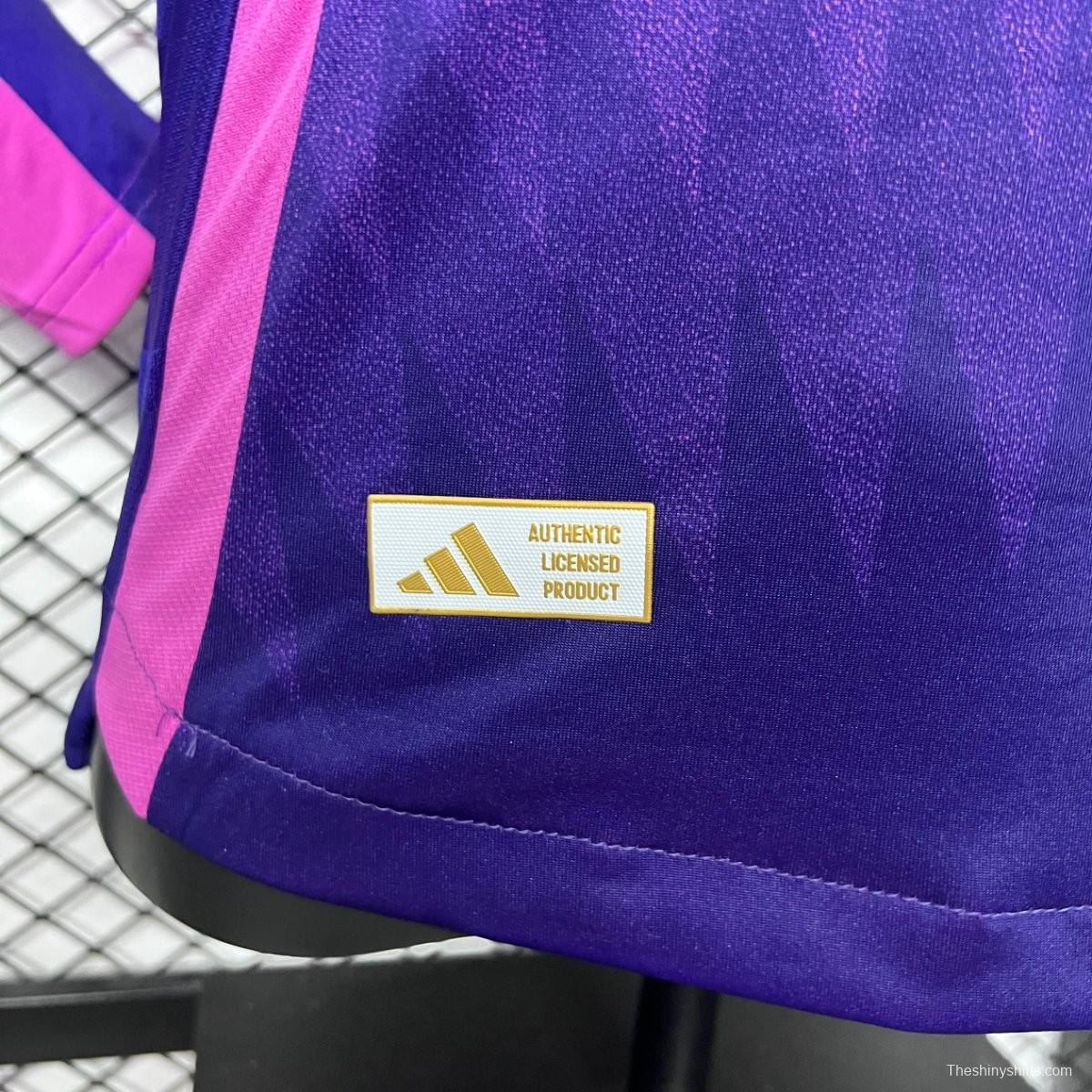 Player Version 2024 Germany Away Long Sleeve Jersey