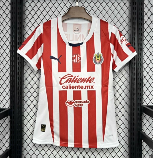 24/25 Women Chivas Guadalajara Home Jersey