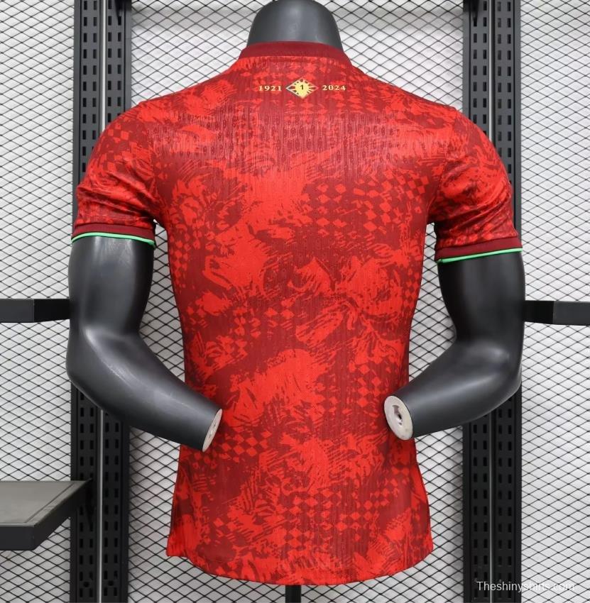 Player Version 2024 Portugal Comma Football Champions Of Europe Jersey