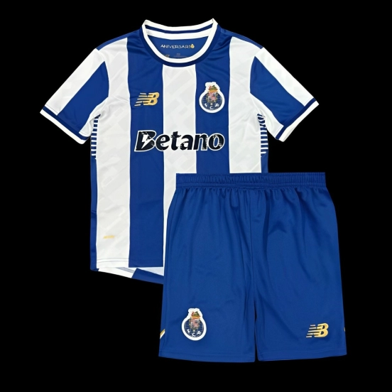25/26 Kids Porto Home Jersey