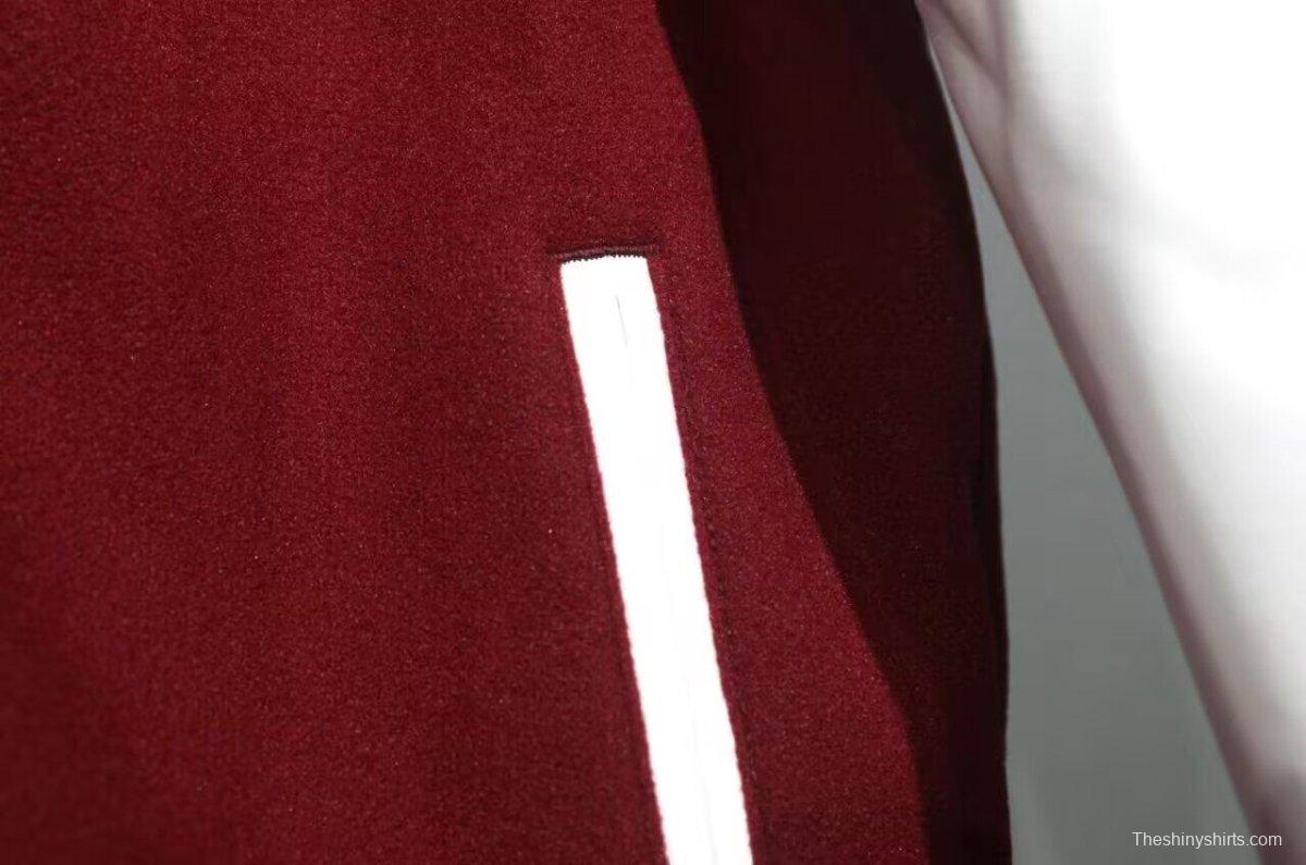 25/26 Adidas Originals xArsenal Wine Baseball VRCT Outdoor Jakcet