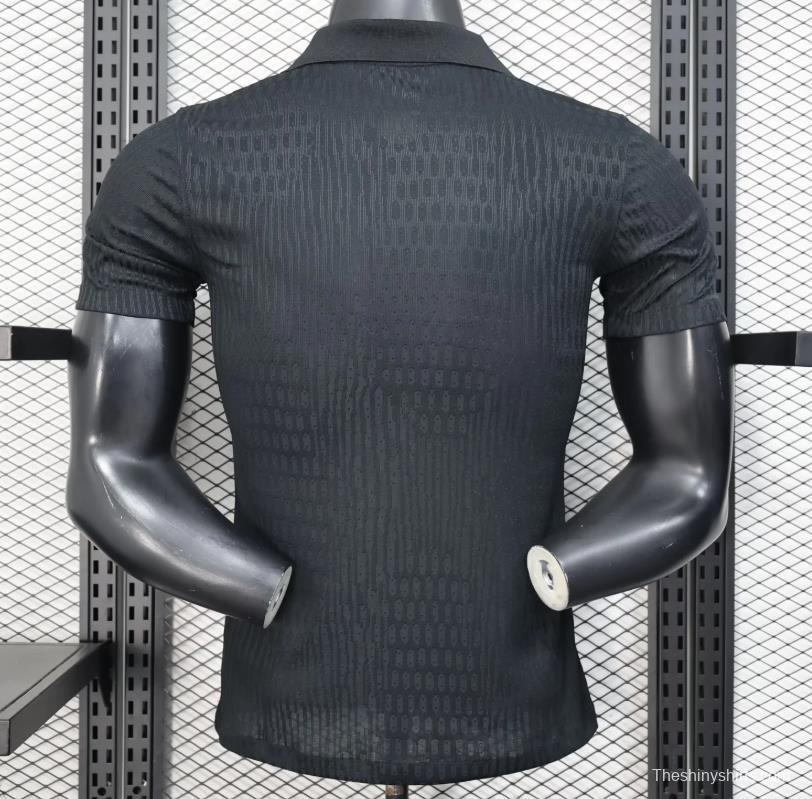 Player Version 25/26 FC Barcelona BLACK Jersey With 304 Sponsor