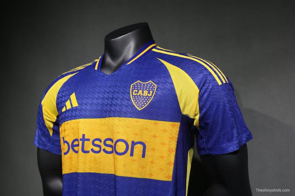 Player Version 25/26 Boca Juniors Blue/Yellow Special Jersey