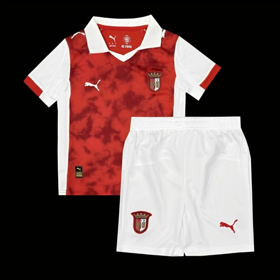 25/26 Kids Braga Home Jersey