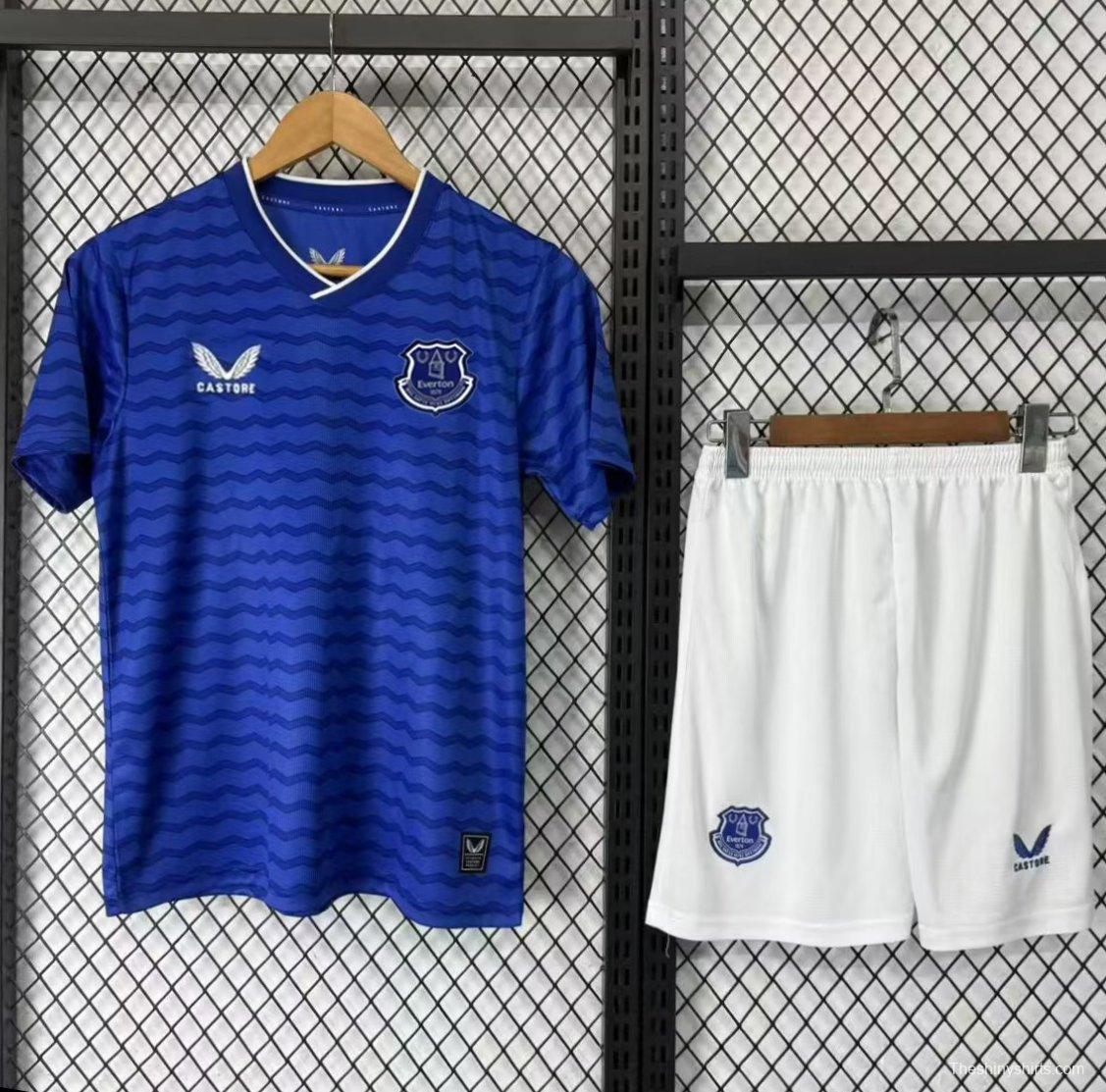 25/26 Kids Everton Home Jersey