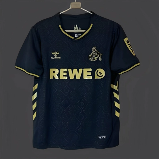 25/26 Koln Away Black Jersey