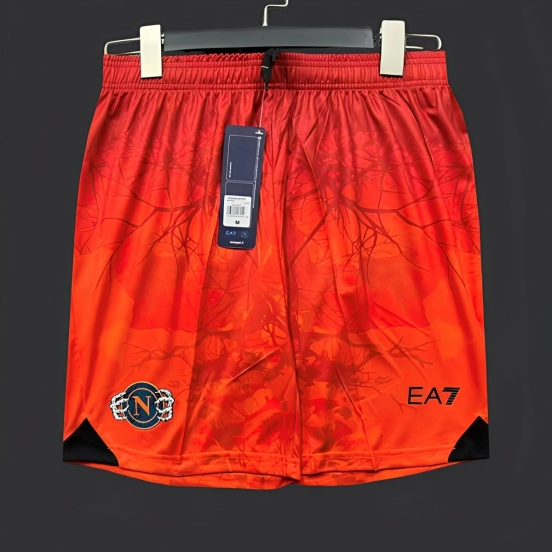 2025/26 Mens Napoli Halloween Orange Shorts