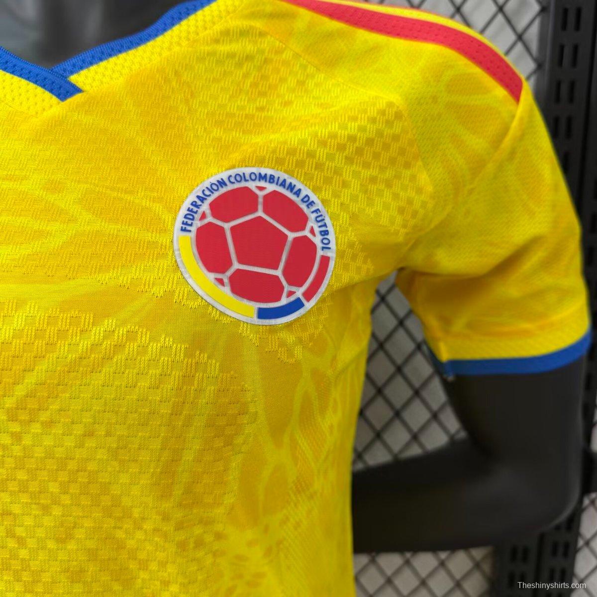 Player Version 2026 Colombia Home Women Jersey